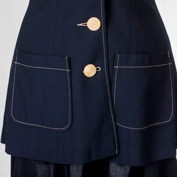 Nanette Nanette Lepore Navy Dress and skirt - Picture 5 of 7